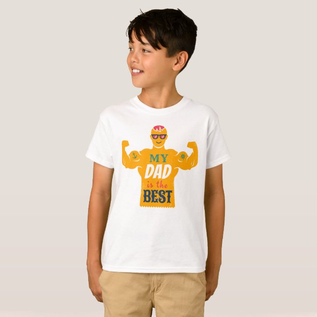T-Shirt zum Vatertag (Vorne ganz)