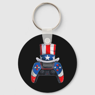 T-Shirt zum vierten Juli für Jungen US-amerikanis Schlüsselanhänger