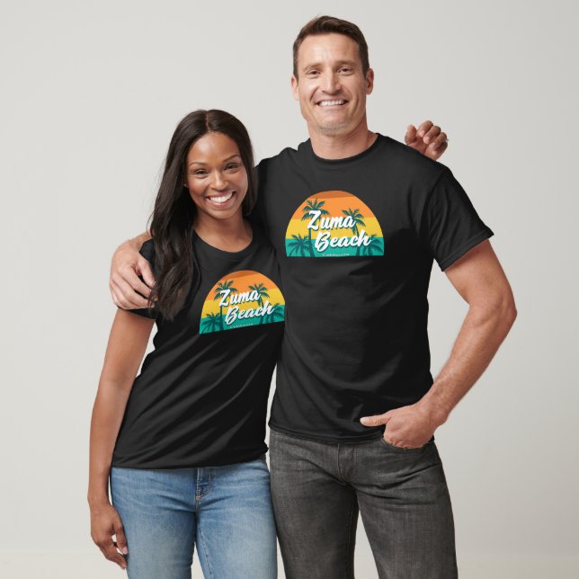 T-shirt Zuma Beach Californie (Unisexe)