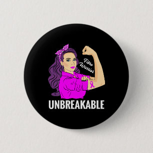 T-Shirt zur Bewusstseinsbildung für den Krieger Button