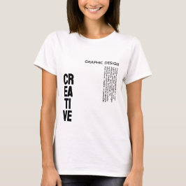T - Shirt zur Definition von kreativem Design