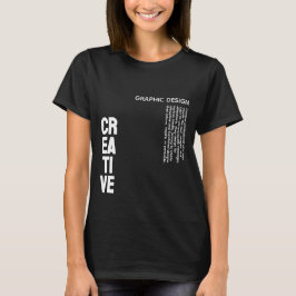 T - Shirt zur Definition von kreativem Design
