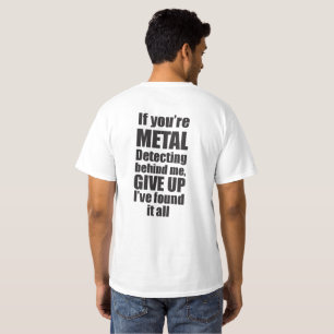 T - Shirt zur Metallerkennung