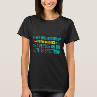 T-Shirt zur Sensibilisierung für Autismus für Lehr