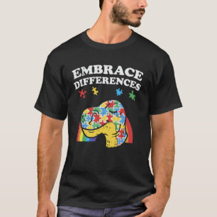 T-Shirt zur Sensibilisierung für Autismus: Untersc