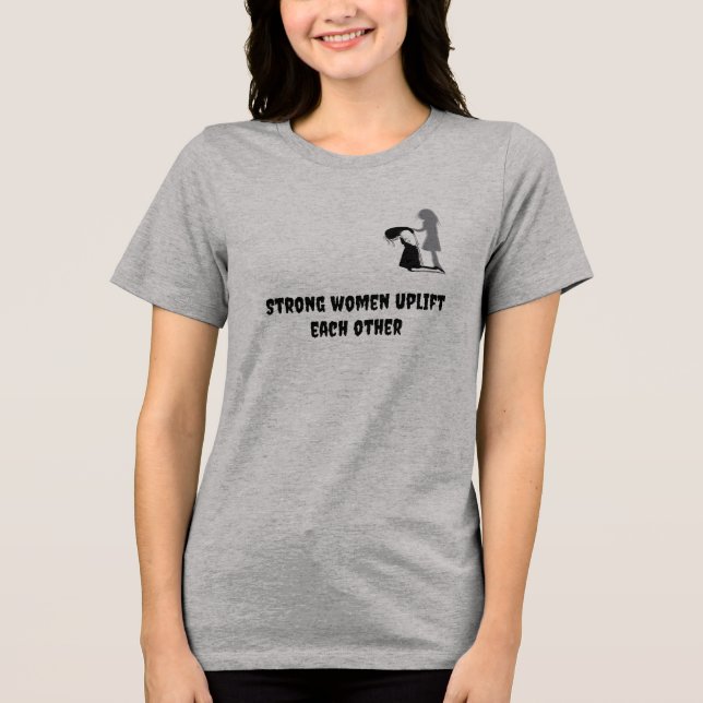 T - Shirt zur Stärkung der Rolle der Frau (Vorderseite)
