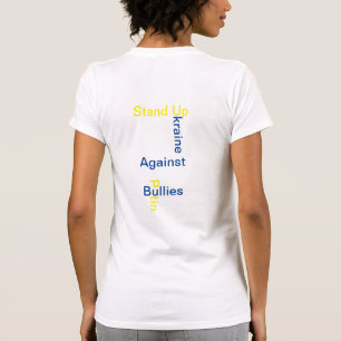 T - Shirt zur Unterstützung des ukrainischen T - 