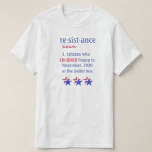 T - Shirt zur Widerstandsdefinition