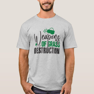 T - Shirt zur Zerstörung von Gras