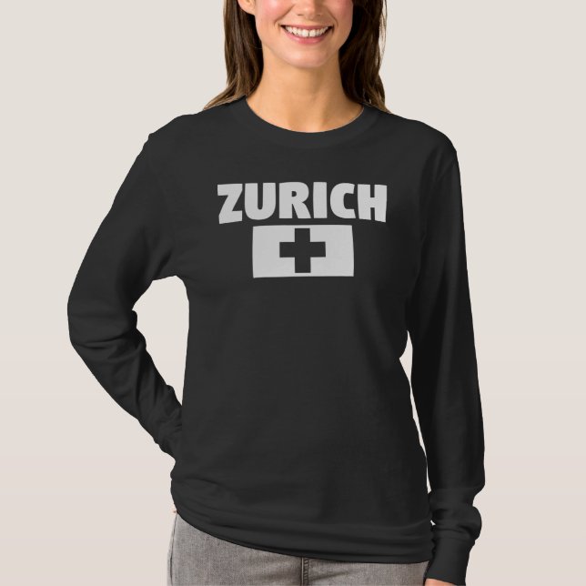 T-shirt Zurich Suisse (Devant)