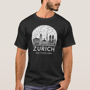 T-shirt Zurich Suisse