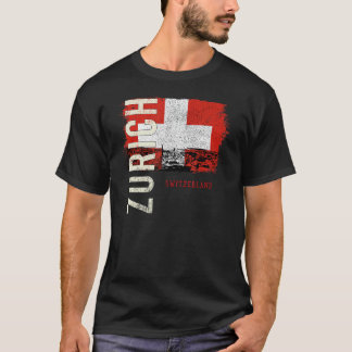 T-shirt Zurich Suisse Europe