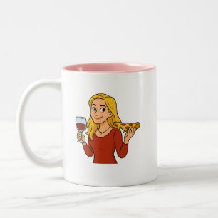 T-Shirt Zweifarbige Tasse