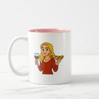 T-Shirt Zweifarbige Tasse