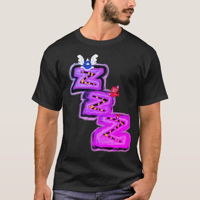 T-shirt "ZZZ" (édition Miami X Mario) ~ (Devant)