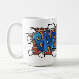 T-ShirtBART" Urban Graffiti Art - Breaking Through Kaffeetasse
