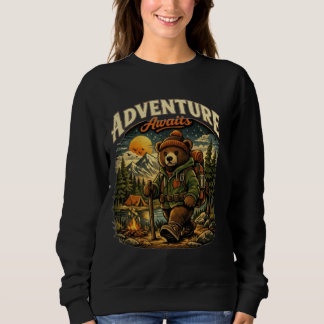 T-ShirtL'aventure Attend Sweatshirt de Randonnée O