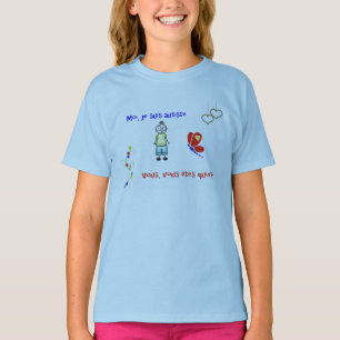 T - ShirtMoi je suis autiste blanc T-Shirt