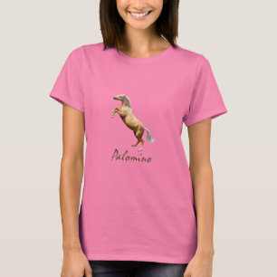 T - Shirtpalomino-Pferdespringen T-Shirt