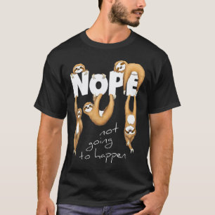 T-shirts à manches courtes à motif de cinq paresse