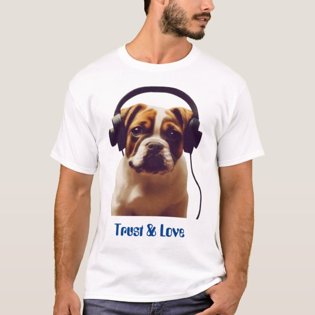T-shirts à thème pour chiens pour les amateurs de  (Devant)