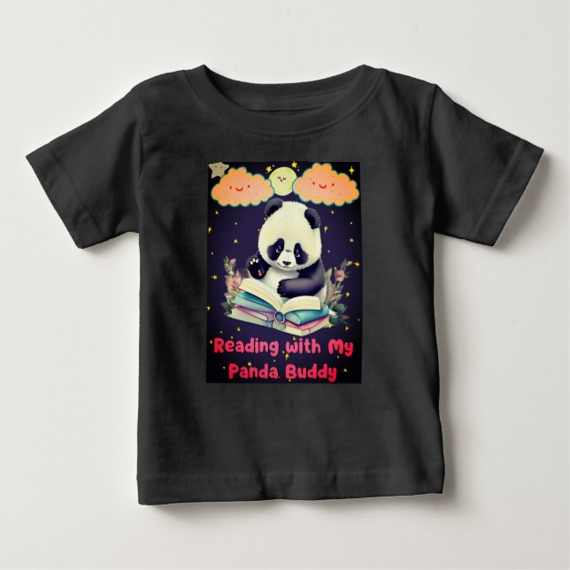 T-shirts adorables en panda (Devant)