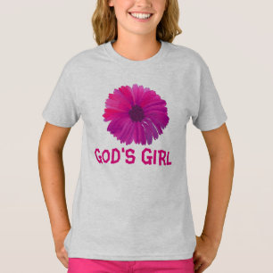 T-shirts ADOS DE LA FILLE DE DIEU CHRÉTIENNE