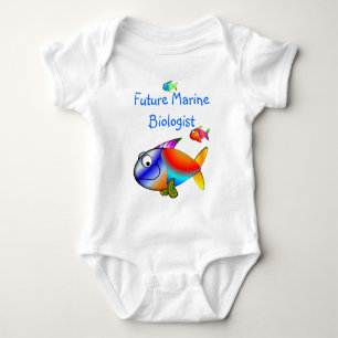 T-shirts AIME POISSONS d'enfants "JE"