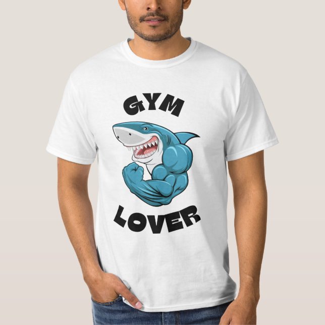 T-SHIRTS AMOUREUX DE GYM (Devant)