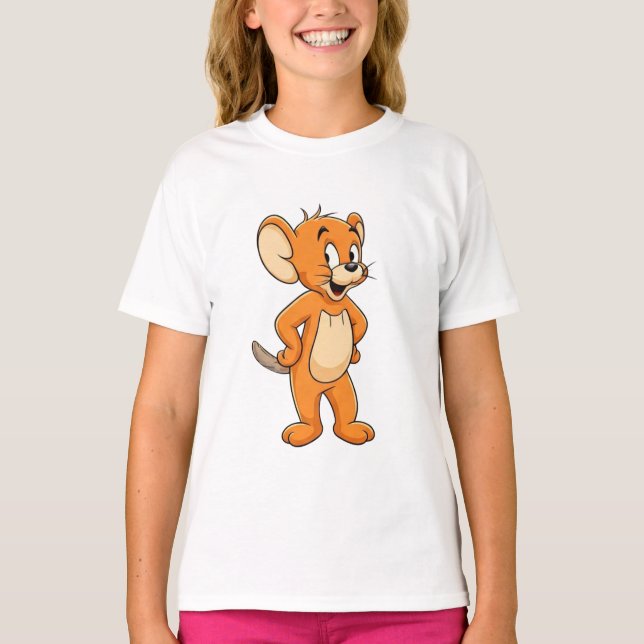 T-shirts amusants et confortables pour enfants (Devant)