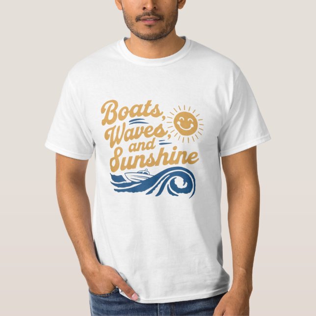 T-shirts amusants pour navigateurs et capitaines (Devant)