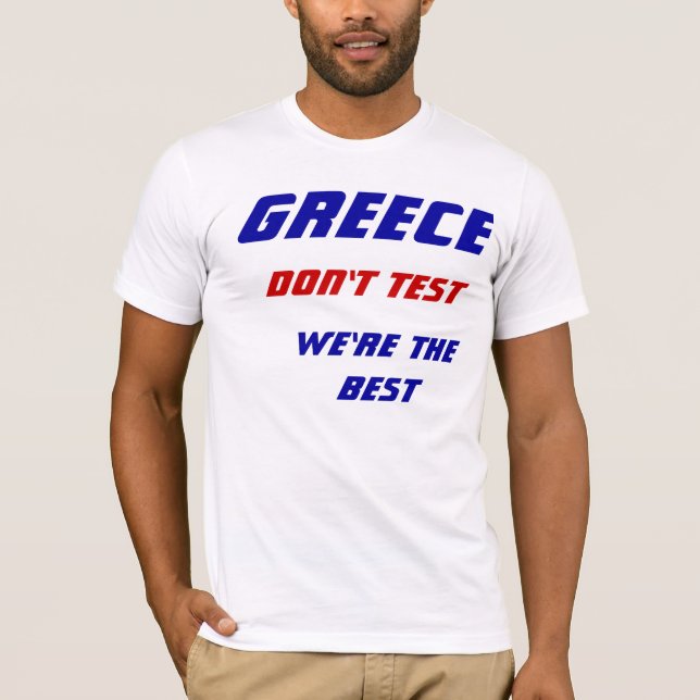 T-shirts aux Jeux olympiques de Grèce (Devant)