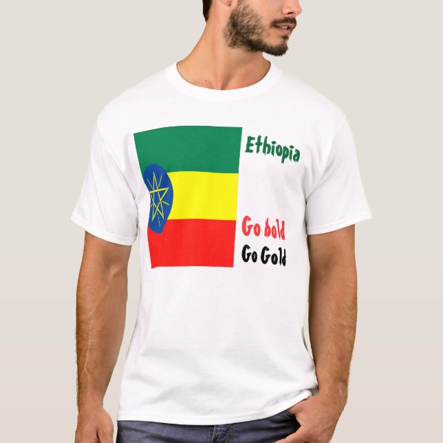 T-shirts aux Jeux Olympiques d'Etiopie (Devant)