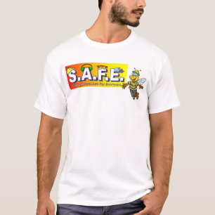 T-shirts avant d'équipe de sécurité et concepti