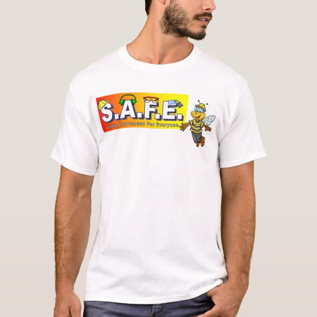T-shirts avant d'équipe de sécurité et conception (Devant)