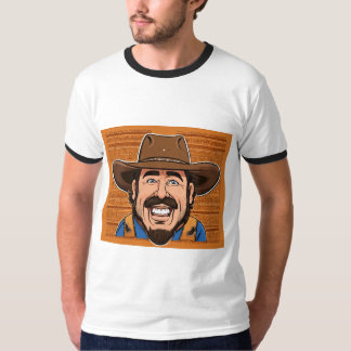 T-shirts avec drôle photo de cowboy