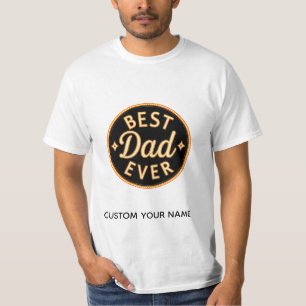 T-Shirts „Bester Vater aller Zeiten“ – Bold, stolz