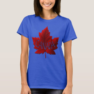 T-shirts Canada Chemise en feuille d'érable biolog