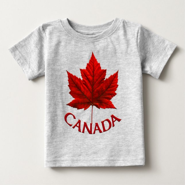 T-shirts Canada pour bébés Chemise Canada pour béb (Devant)