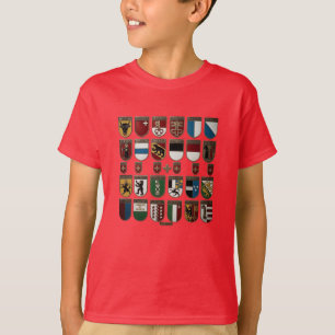 T-Shirts Cantons de Suisse Graphique