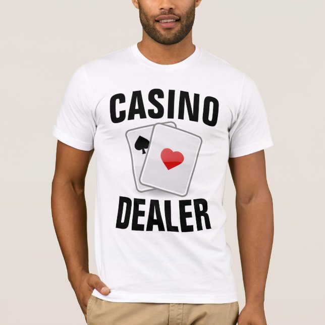 T-shirts CASINO DEALER (Devant)
