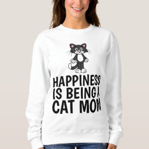 T-shirts CAT MOM HAPPINESS