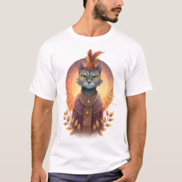 T-Shirts chat en style boho