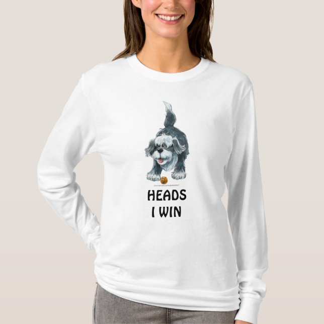 T-shirts Chien Shaggy Sheep (Devant)