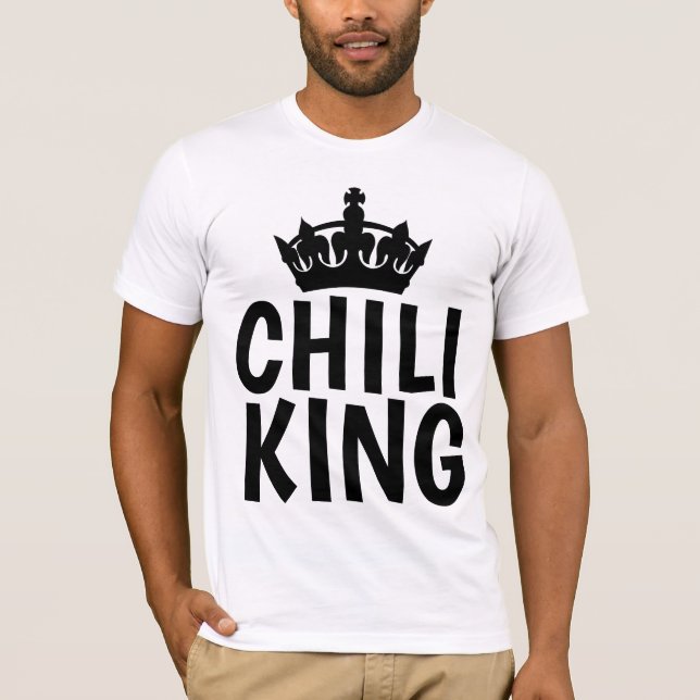 T-shirts CHILI KING (Devant)