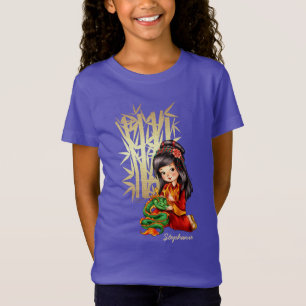 T-shirts chinois nommé de cadeau de la nouvelle