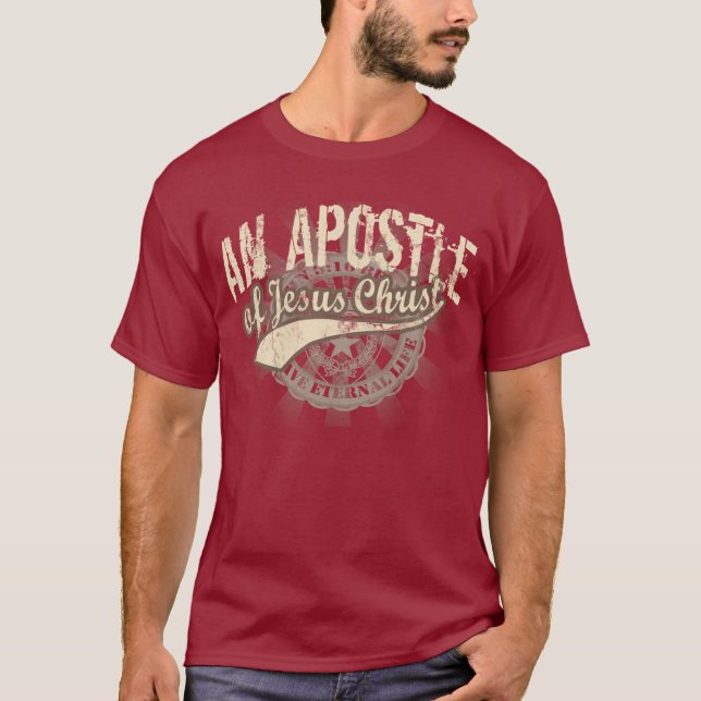 T-shirts chrétien, un apôtre de Jésus-Christ (Devant)
