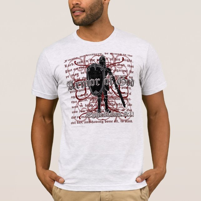 T-shirts chrétiens, blason de Dieu T-shirts (Devant)