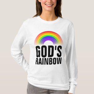 T-shirts CHRÉTIENS DE DIEU RAINBOW