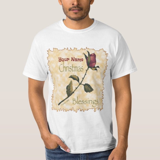 T-shirts Christmas Blessings (Devant)
